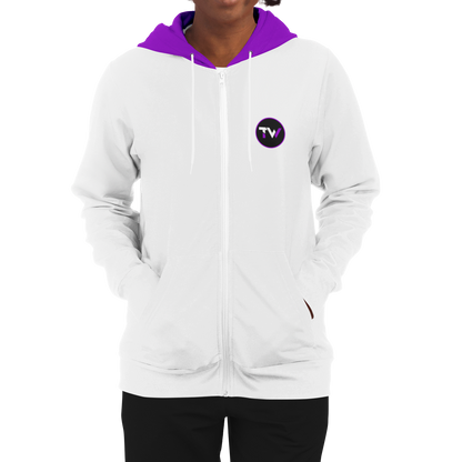 OG Fashion ZIP-UP Hoodie - White