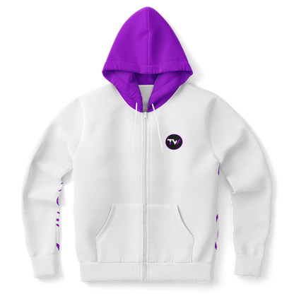 OG Fashion ZIP-UP Hoodie - White