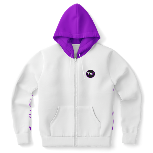 OG Fashion ZIP-UP Hoodie - White