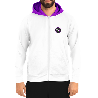 OG Fashion ZIP-UP Hoodie - White