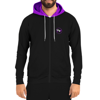 OG Fashion ZIP-UP Hoodie - Black