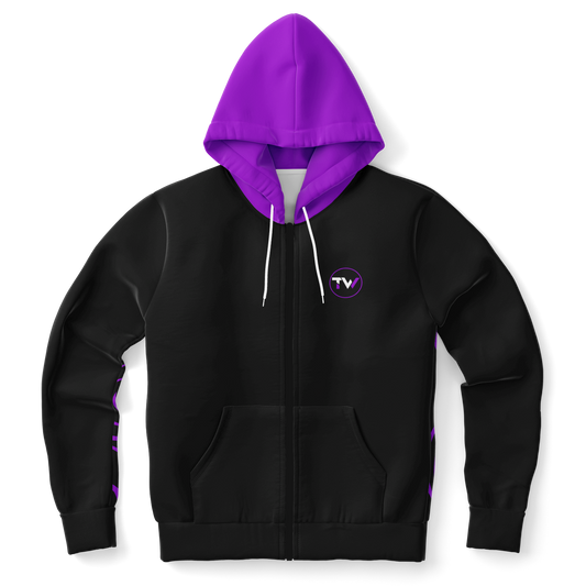 OG Fashion ZIP-UP Hoodie - Black